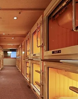 Hotel a capsule Hotel Kobe Kua House